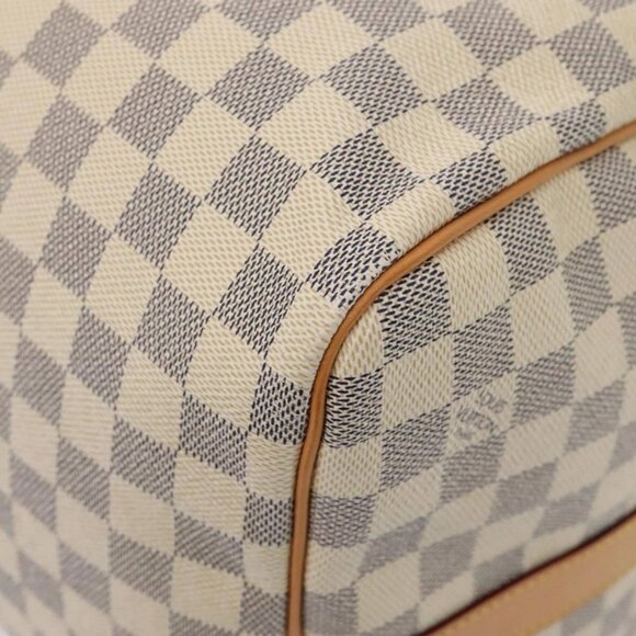 LOUIS VUITTON Damier Azur Keepall Bandouliere 55 Boston Bag N41429 Auth 78568SAV - Picture 5 of 16